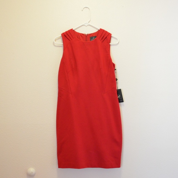 Adrianna Papell Dresses & Skirts - Adrianna Papell – Red Sleeveless Dress